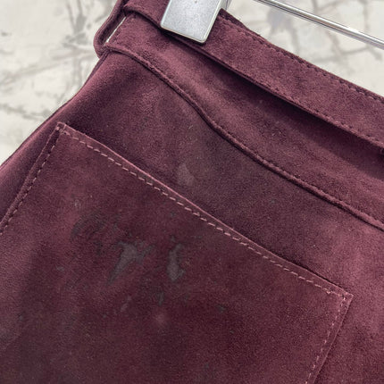HERMES 25S SHEEPSKIN SHORTS 176