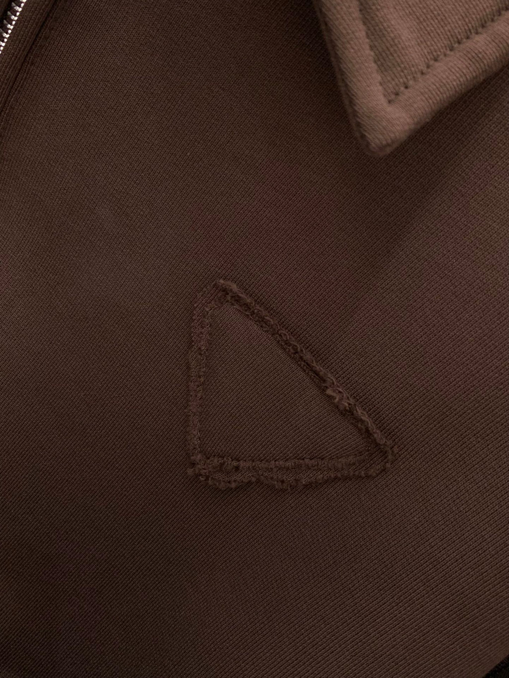 PRADA FLEECE JACKET WITH LAPEL STYLE 21
