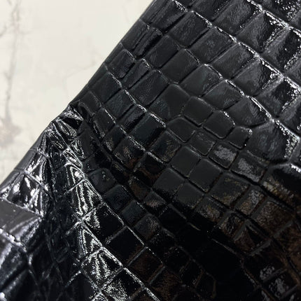 YSL 25S CROC LEATHER SKIRT STYLE 108