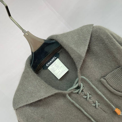 CHANEL 25S COLLARED SWEATER 595