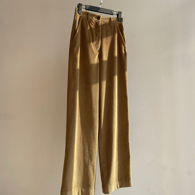 MIUMIU WIDE-LEG PANTS STYLE 671