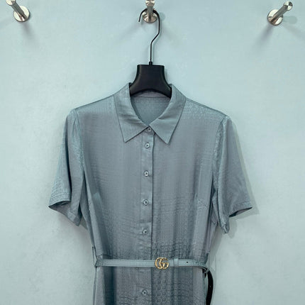 GUCCI 26S SHORT-SLEEVE SHIRT DRESS 459