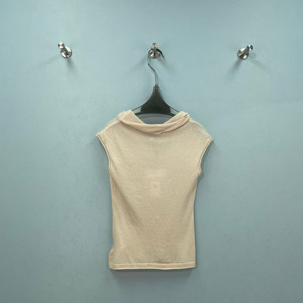 CHANEL 26S SLEEVELESS KNIT TOP 1402