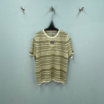 LOEWE 26S SHORT-SLEEVE KNIT T-SHIRT 572