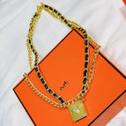 Silver alloy - 14k gold plated ( no box )