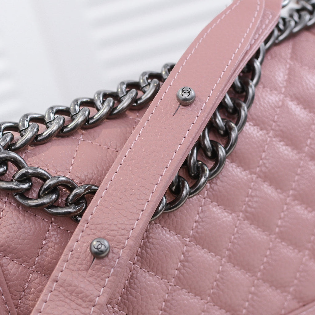 CAVIAR BOY BAG MEDIUM 67086 PINK