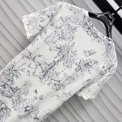 CD T-Shirt White Cotton Style 1