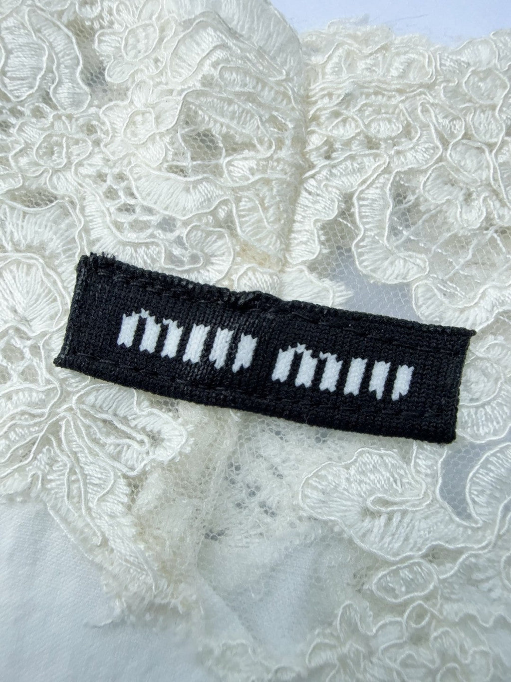 MIUMIU 25S STRAPPY DRESS IN WHITE 918243