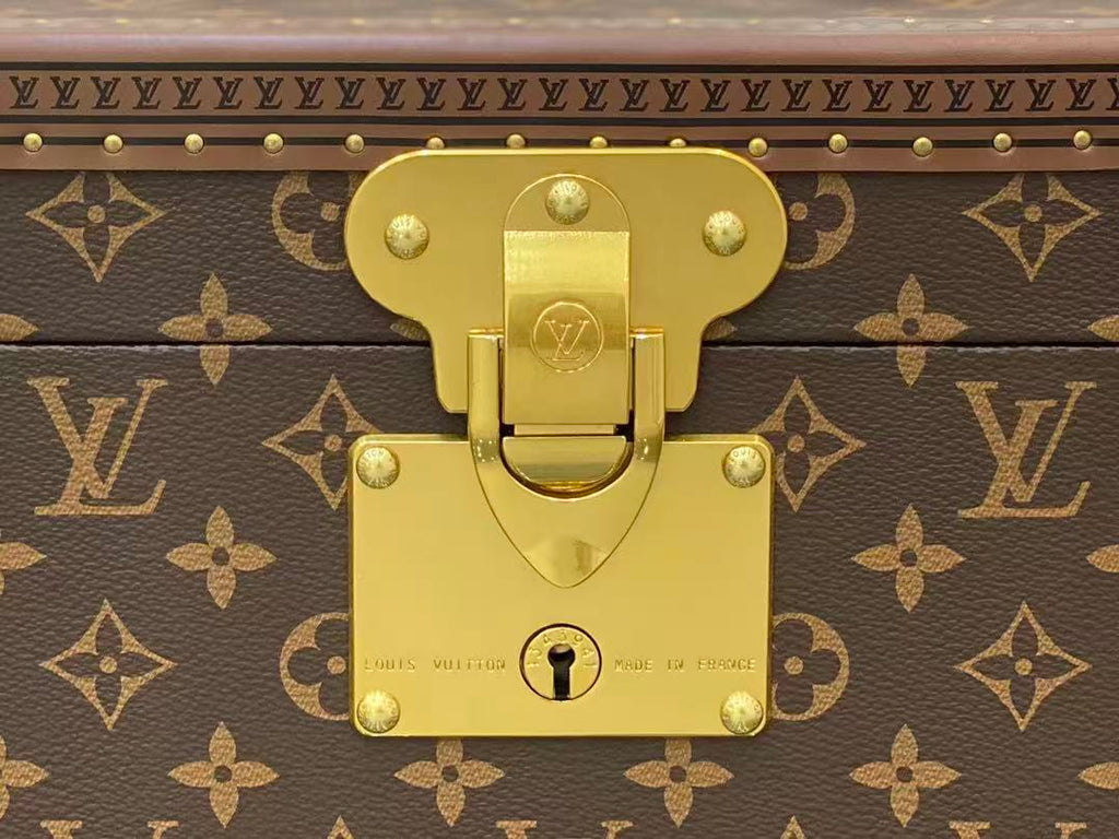 LV MAKEUP CASE 42 IN MONOGRAM PATTERN WITH MIRROR TP2