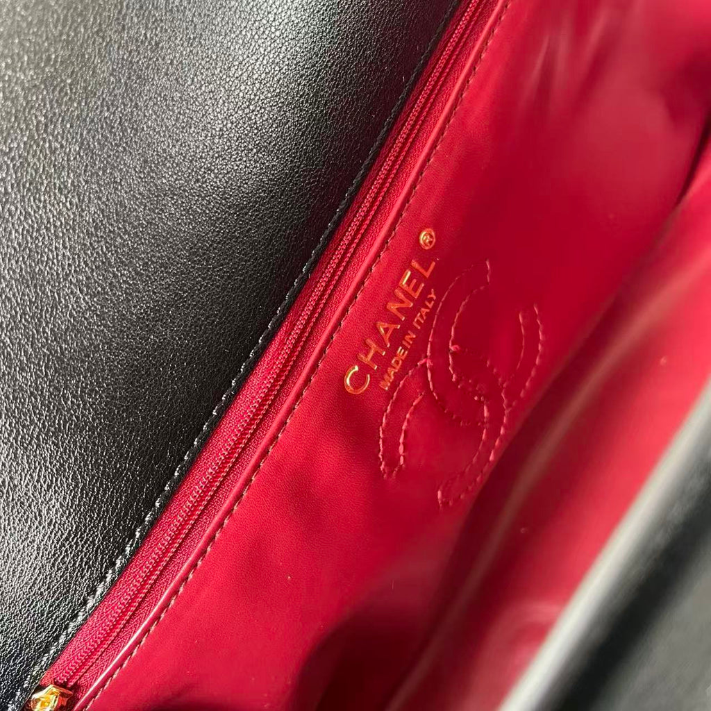 26S MESSENGER BAG MATTHIEU BLAZY IN BLACK LAMBSKIN