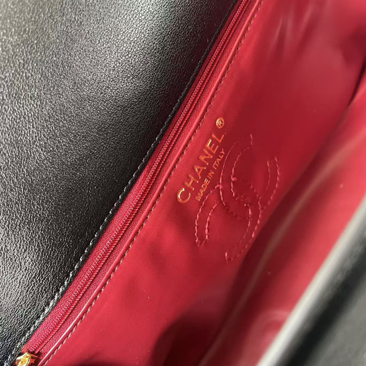 26S MESSENGER BAG MATTHIEU BLAZY IN BLACK LAMBSKIN
