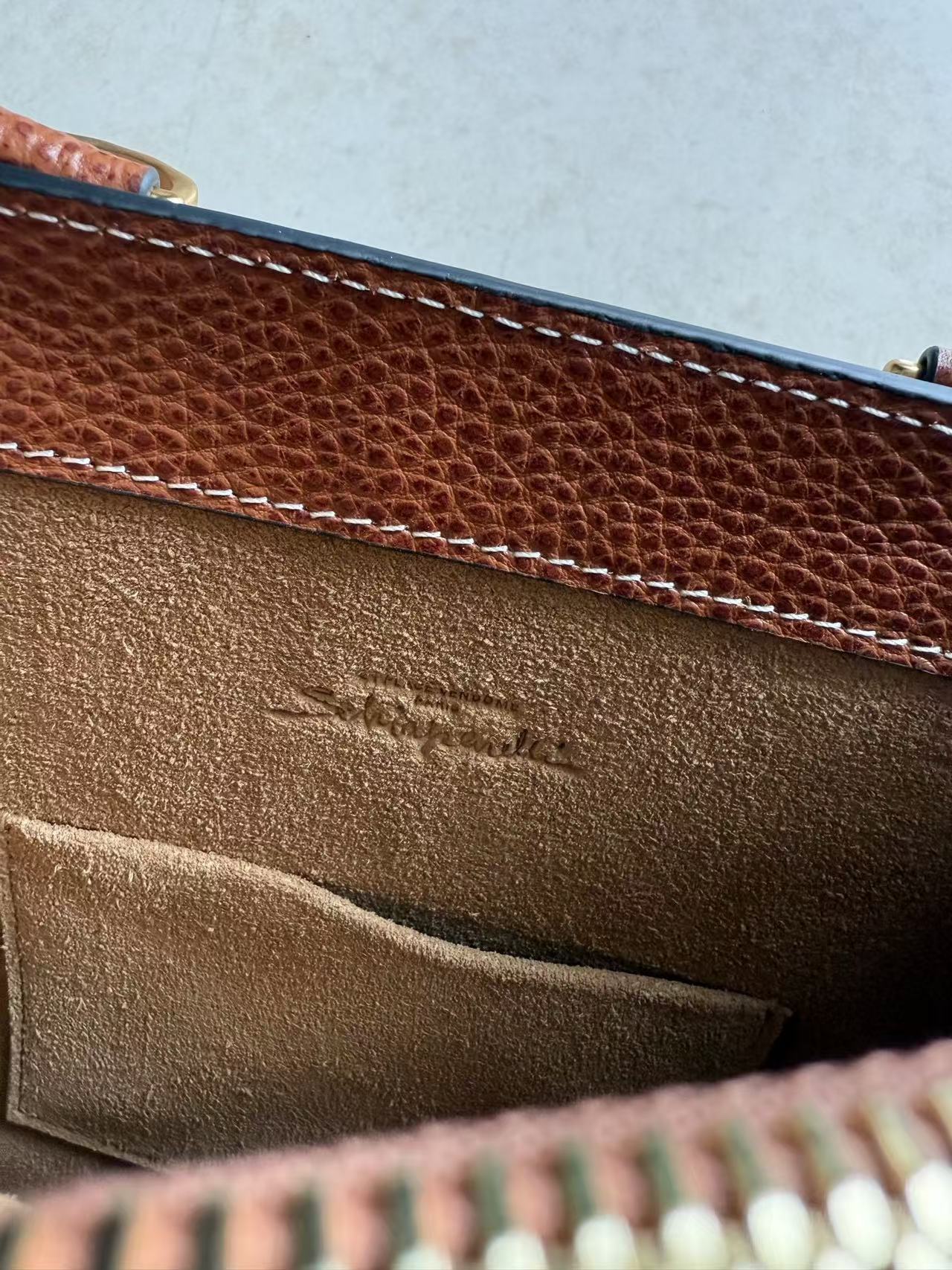 SCHIAPARELLI ANATOMY JEWELRY BAG 20 IN BROWN CALFSKIN