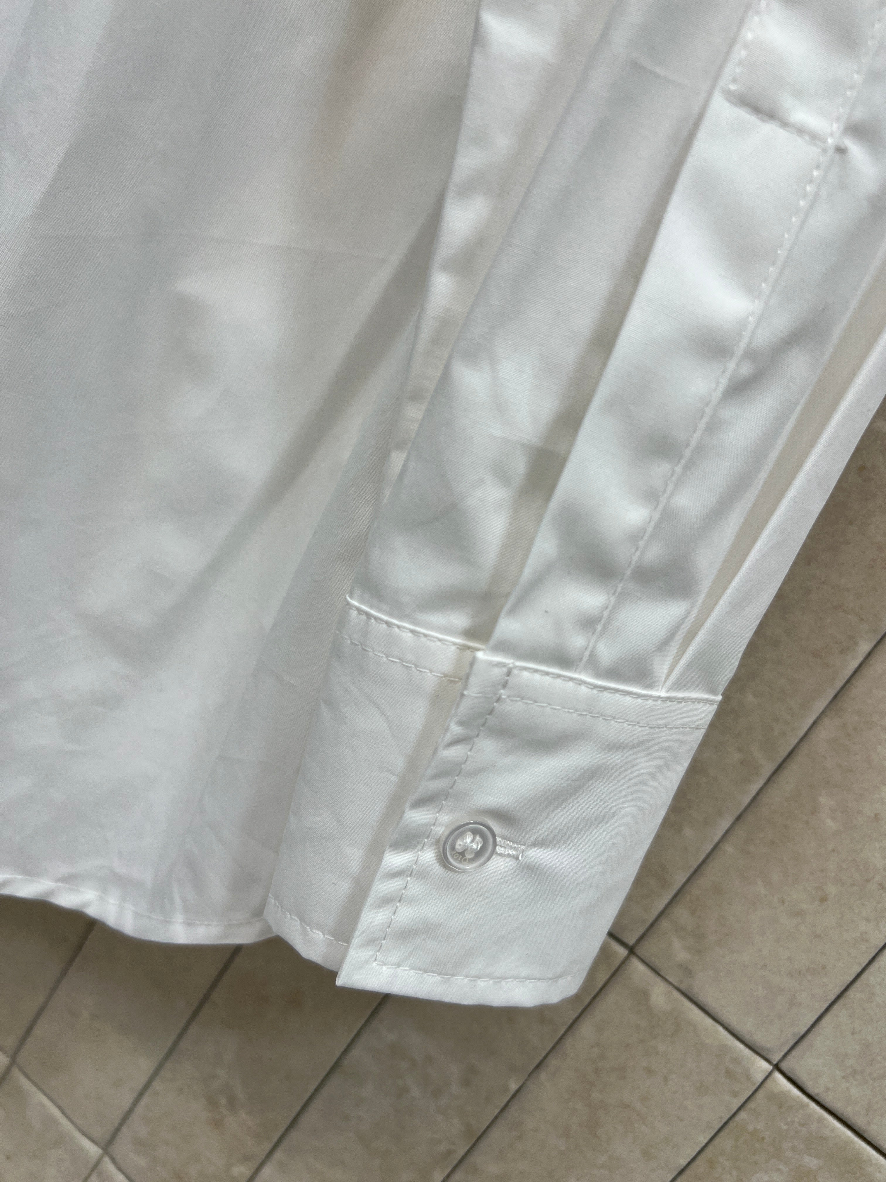 DIOR 26S CD HERITAGE SHIRT IN WHITE 7626