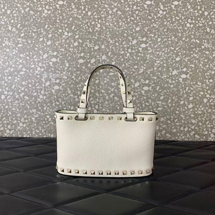 VALENTINO 26S GARAVANI ROCKSTUD MINI IN WHITE