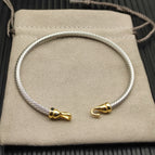 High-Quality Silver Alloy - 14K Gold Plated