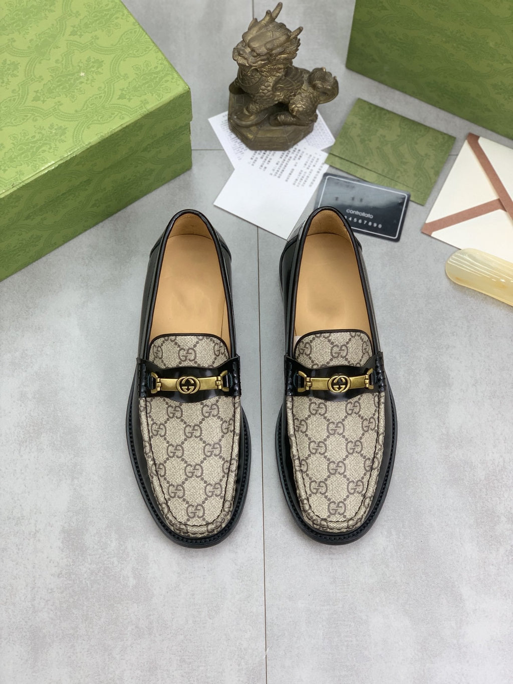 GG LOAFER MEN'S BROWN LEATHER