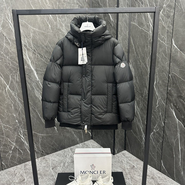 MONCLER PUFER JACKET IN BLACK STYLE 12