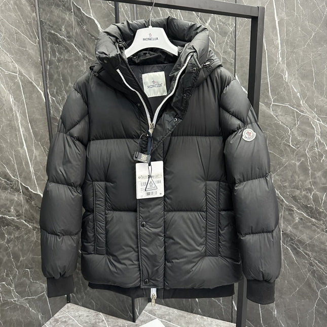 MONCLER PUFER JACKET IN BLACK STYLE 12