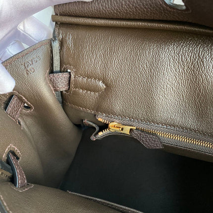 HM BIRKIN 35CM IN CHOCOLATE BROWN TOGO LEATHER GOLD HARDWARE