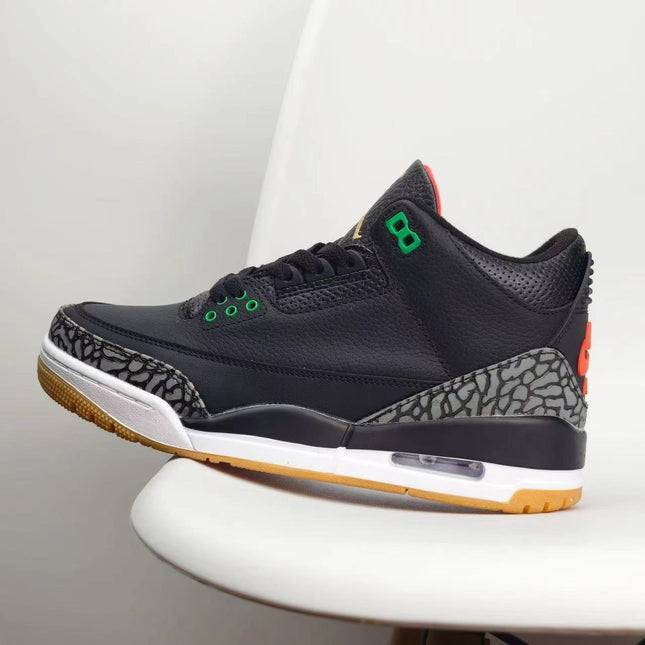 A ROSE FROM HARLEM SNEAKER IN BLACK CALFSKIN
