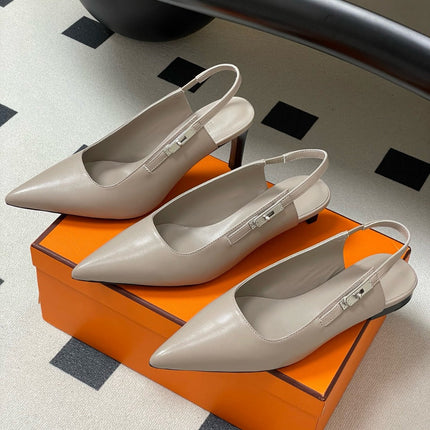 HERMES 80 LOVER PUMP IN NAPPA CALFSKIN