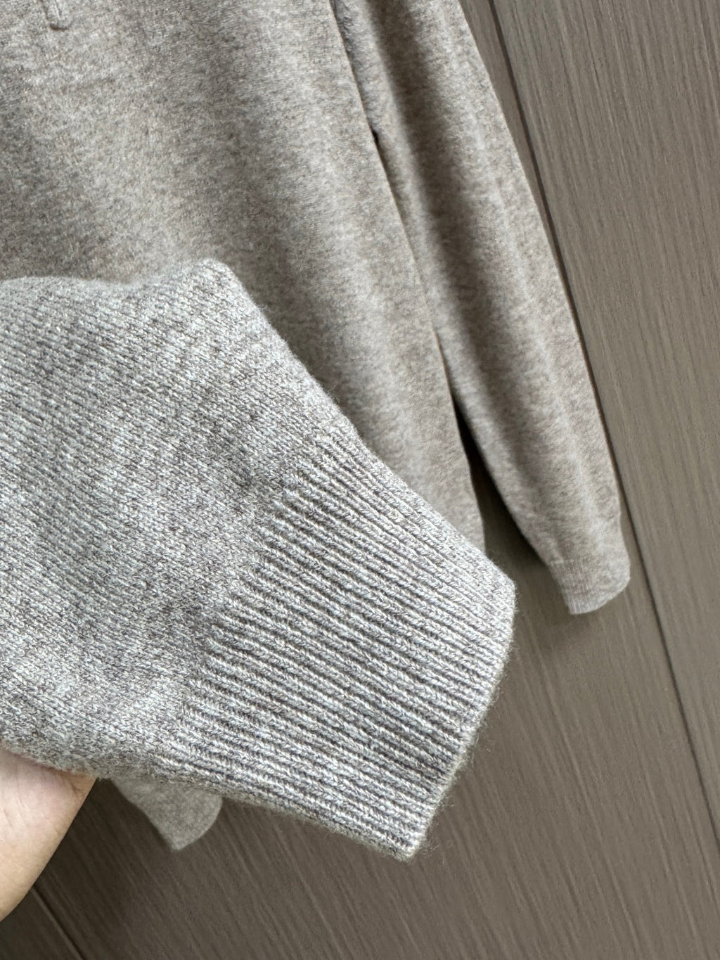 LP 26S ZIP NECK KNIT SWEATER 429