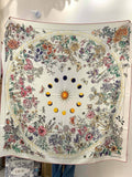 DIOR 26S SCARF 140CM IN CASHMERE SILK 309358