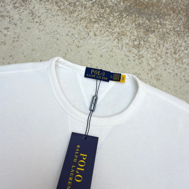 RALPH LAUREN 25S FLEECE SWEATSHIRT WITH EMBROIDERED LOGO 262