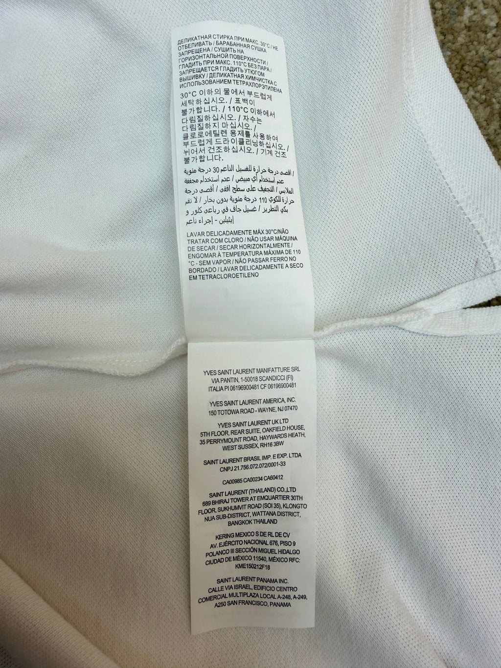 YSL 26S POLO SHIRT 366