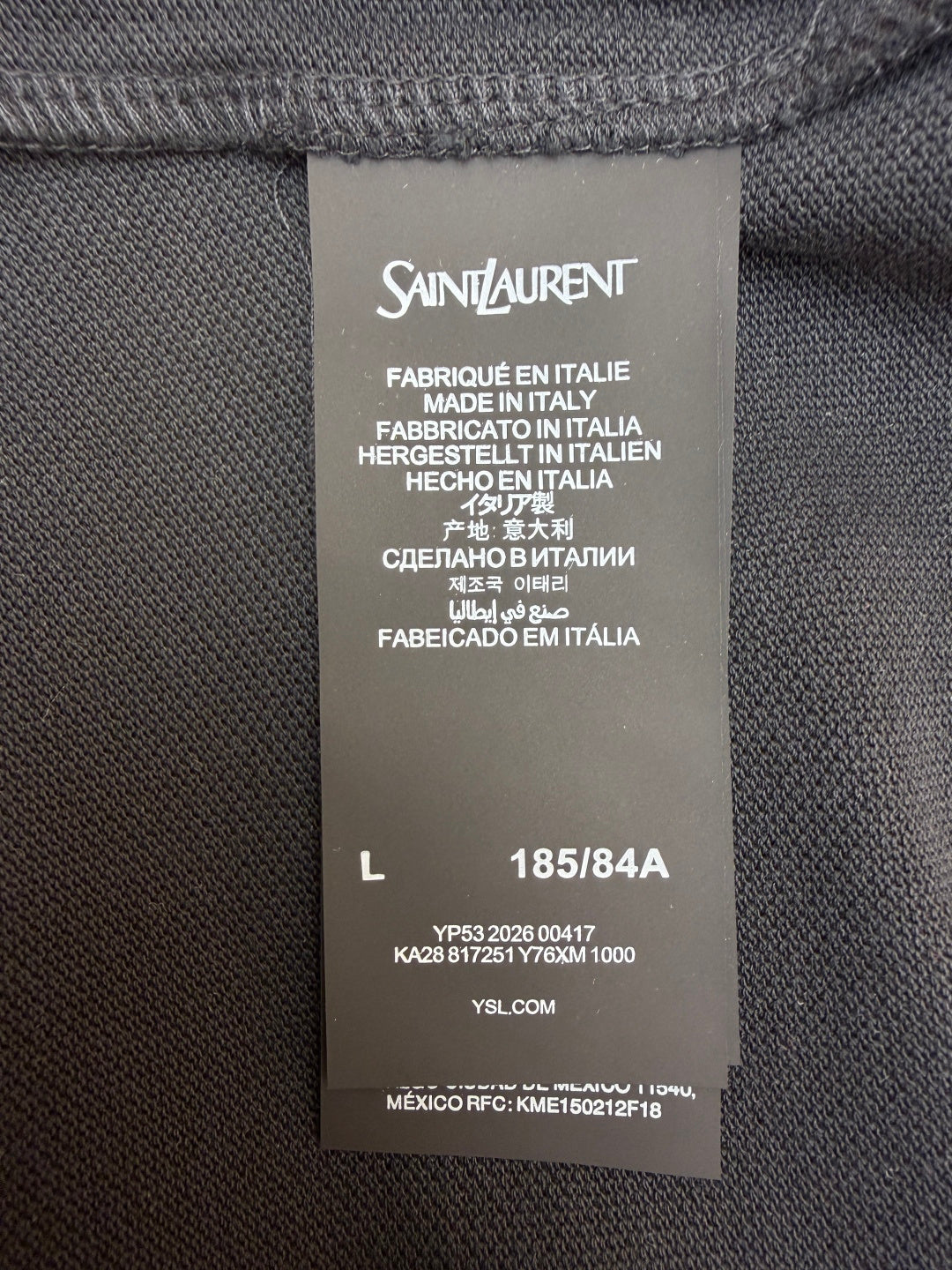YSL 26S POLO SHIRT 363