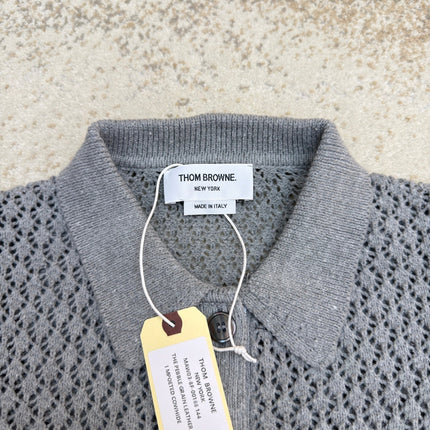 THOM 26S SHORT-SLEEVED KNIT POLO SHIRT STYLE 153