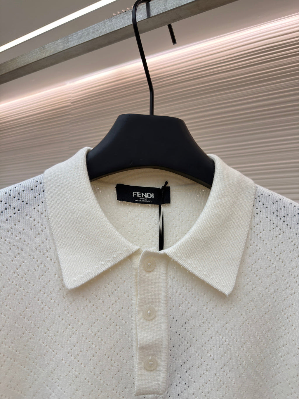 FENDI 26S KNIT POLO SHIRT 028