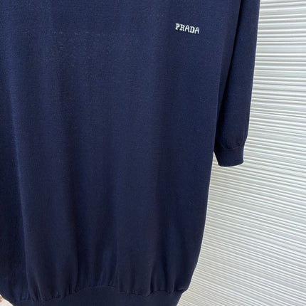 PRADA 26S SHORT-SLEEVED SWEATER STYLE 880