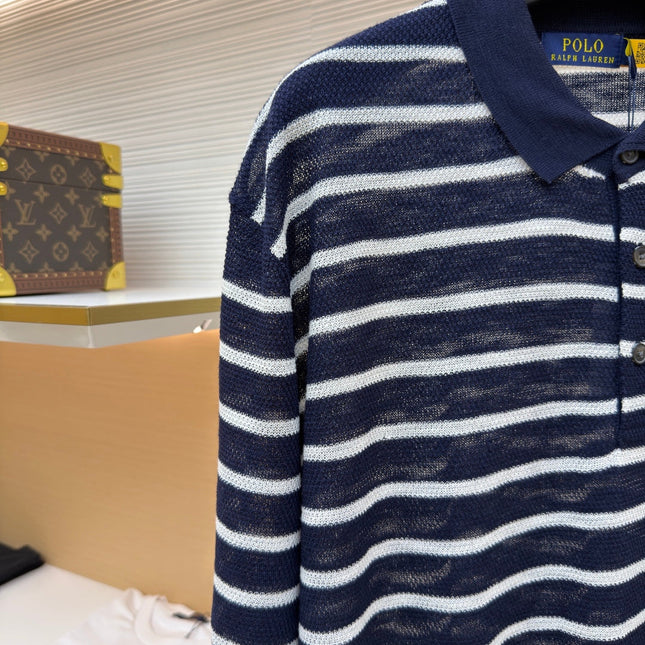 RALPH LAUREN 26S SHORT SLEEVE KNIT POLO TOP 514
