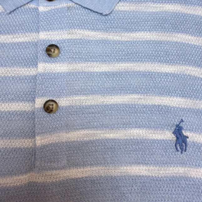 RALPH LAUREN 26S SHORT SLEEVE KNIT POLO TOP 513