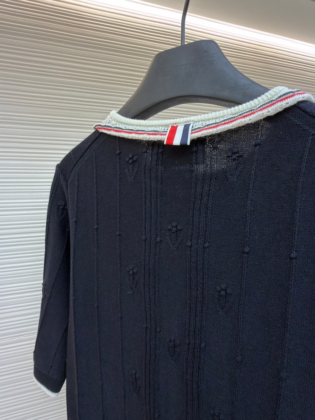THOM 26S SHORT-SLEEVED SWEATER STYLE 134