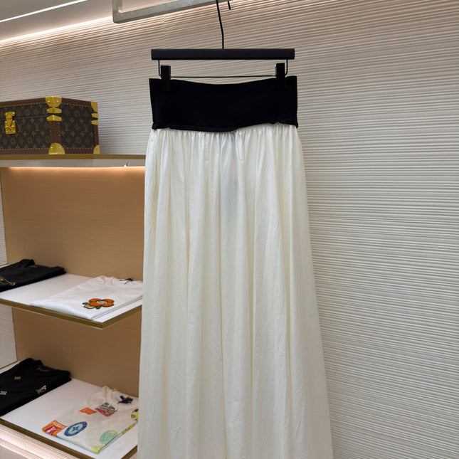 RALPH LAUREN 26S PLEATED MAXI SKIRT 430