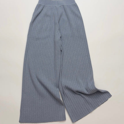 LORO PIANA 26S WIDE-LEG KNIT PANTS 974