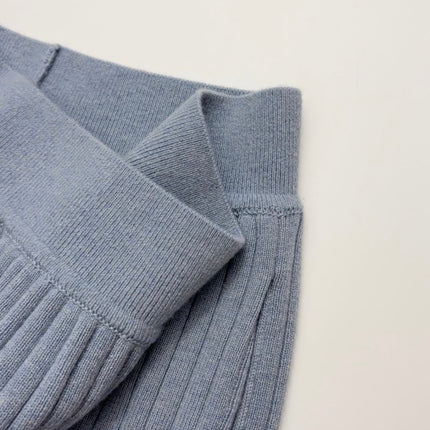 LORO PIANA 26S WIDE-LEG KNIT PANTS 974