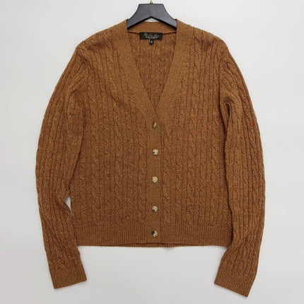 LORO PIANA 26S V-NECK KNIT CARDIGAN 975