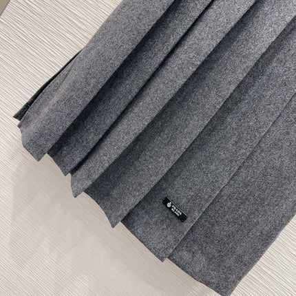 PRADA 25S LONG PLEATED SKIRT 212