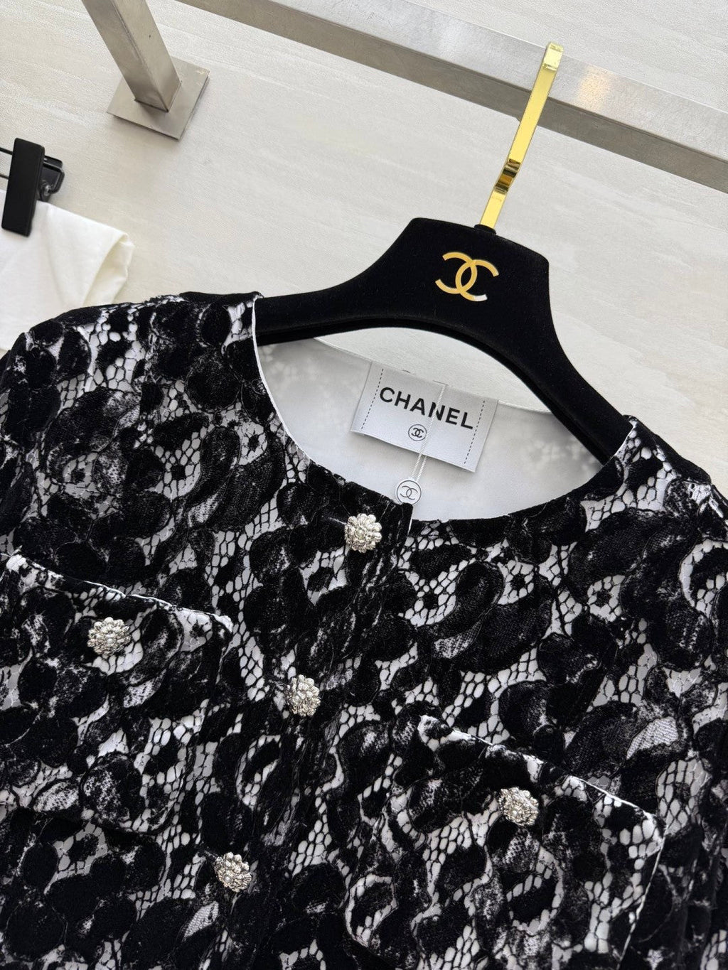 CHANEL 26S LACE TOP STYLE 1027