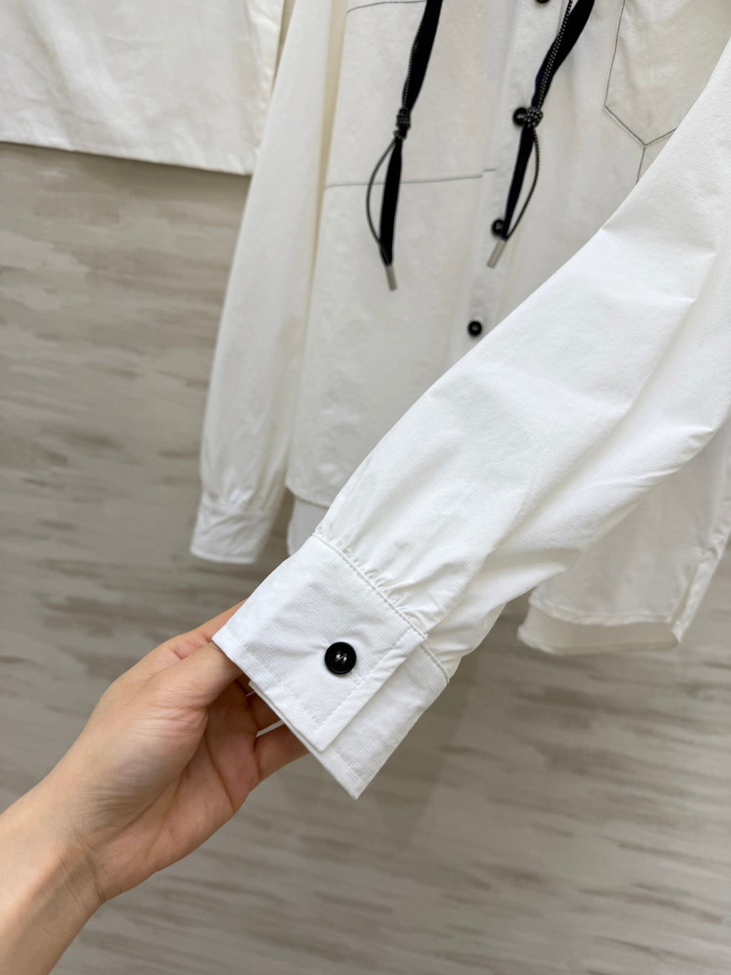 CHANEL 26S HOODED SHIRT STYLE 1023