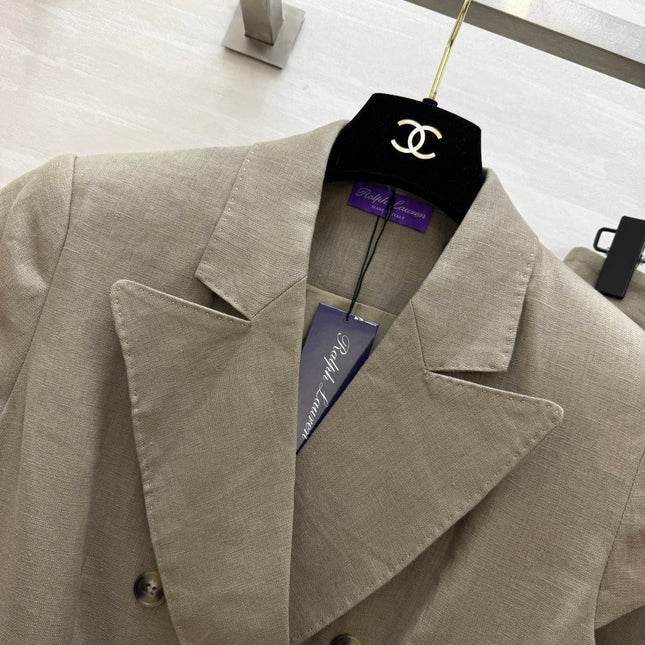 RALPH LAUREN 26S BLAZER AND SHORTS SET 501