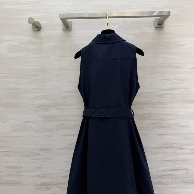 RALPH LAUREN 26S SLEEVELESS SHIRT DRESS 485