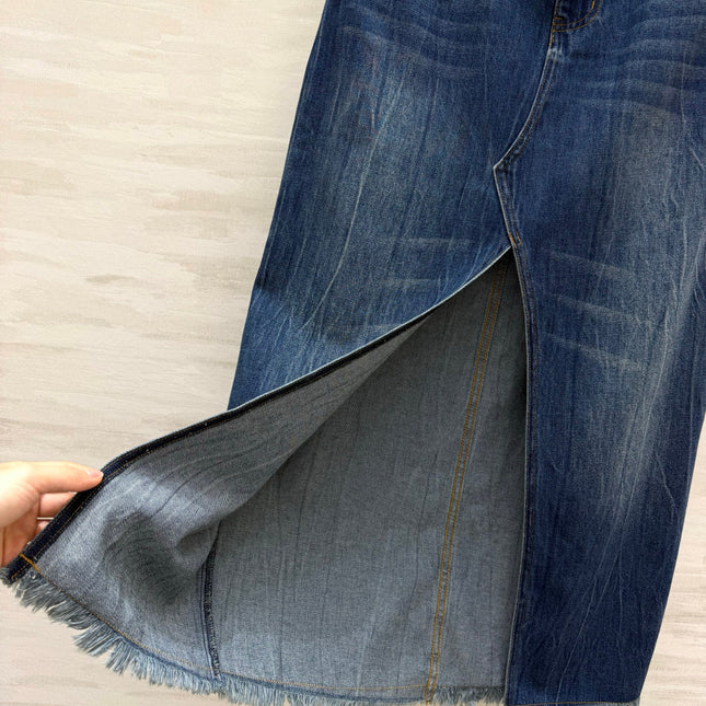 RALPH LAUREN 26S DENIM SKIRT 425