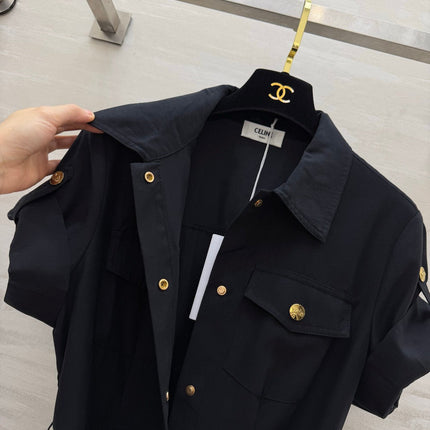 CELINE 26S SHIRT DRESS 418