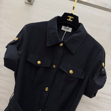 CELINE 26S SHIRT DRESS 418