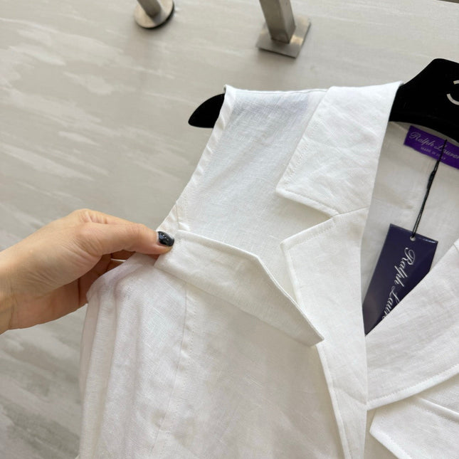 RALPH LAUREN 26S LINEN BLAZER 338