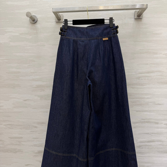 ZIMMERMANN 26S HIGH-WAIST WIDE-LEG PANTS 280